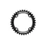 Hope Narrow Wide Retainer Chain Ring 104BCD - Black