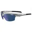 Tifosi Intense Single Lens Sunglasses Silver With Blue Mirror Lens