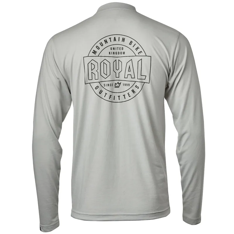Royal Racing Core Jersey LS - Outfitters Grey Heather-1