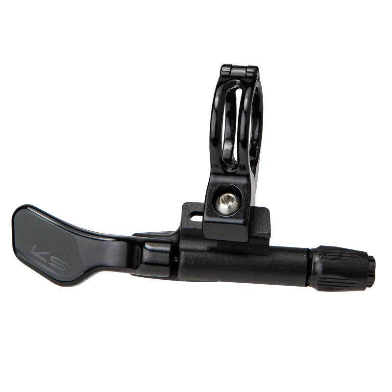 KS Southpaw Remote Dropper Seatpost Lever - Split Clamp Black