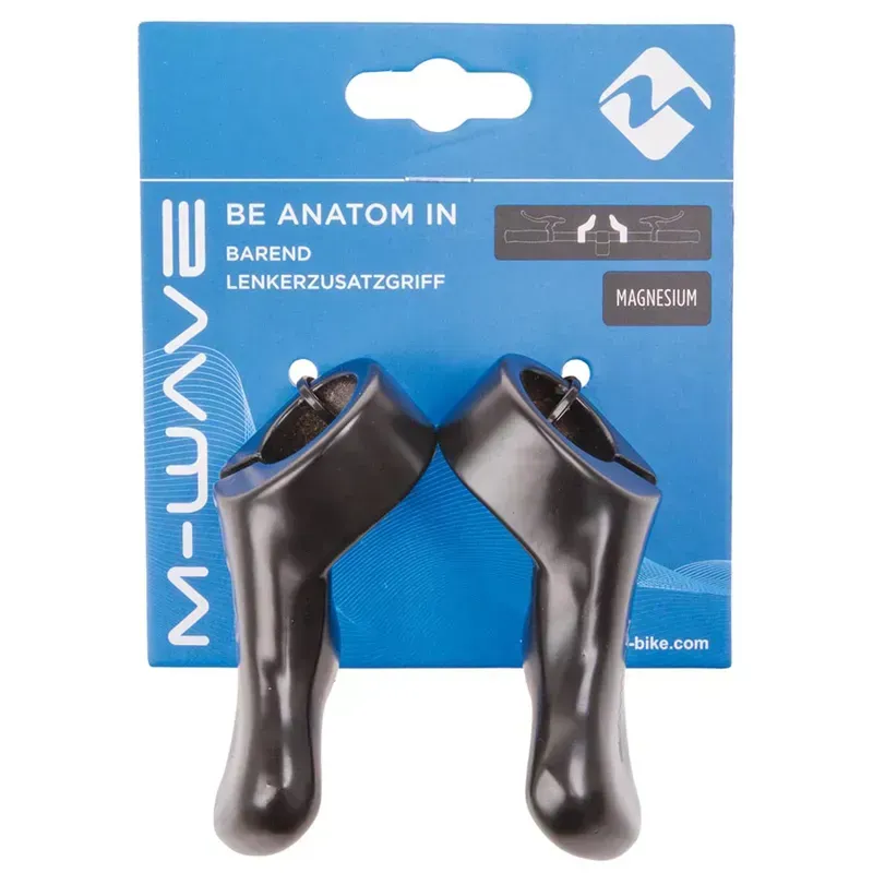 M-Wave Be Anatom In Inner Alloy Bar Ends - Black-5