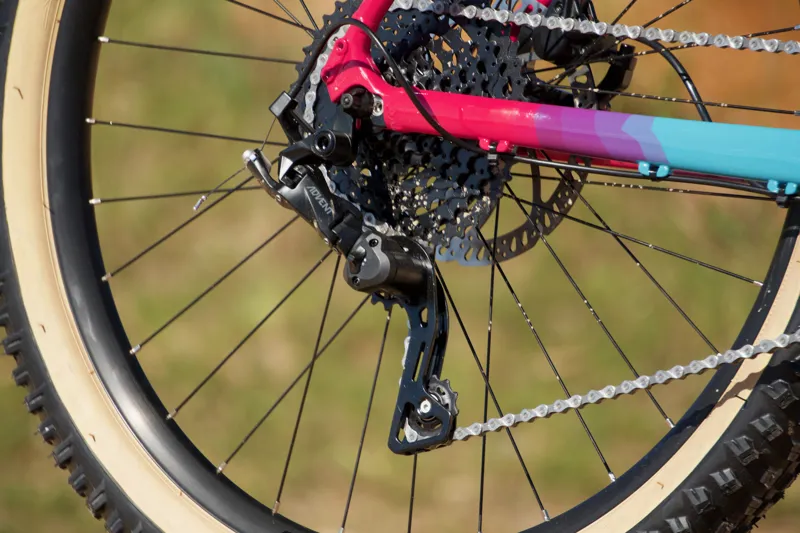 2022 Marin San Quentin 2 Hardtail Mountain Bike - Blue / Green-3