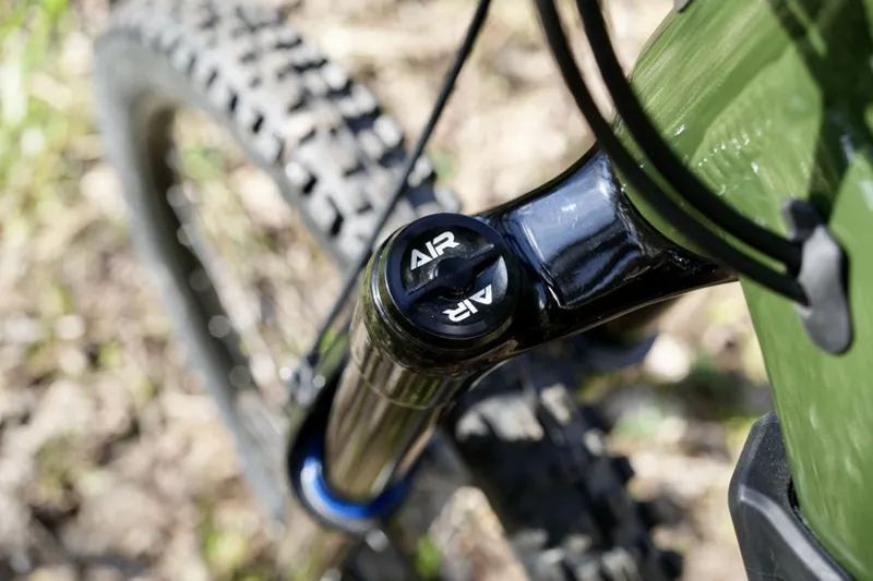 Marin Alpine Trail E1 Electric Mountain Bike - Green/ Black-4