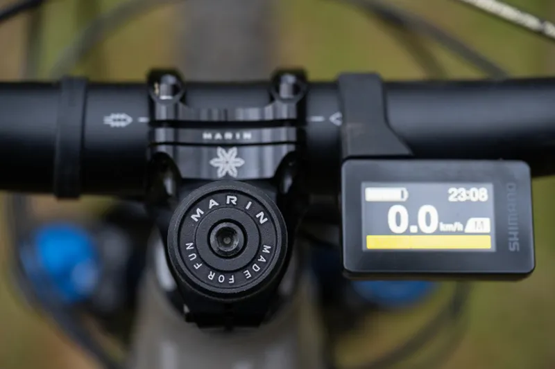 Marin Alpine Trail E2 Electric Mountain Bike - Tan/ Black-2