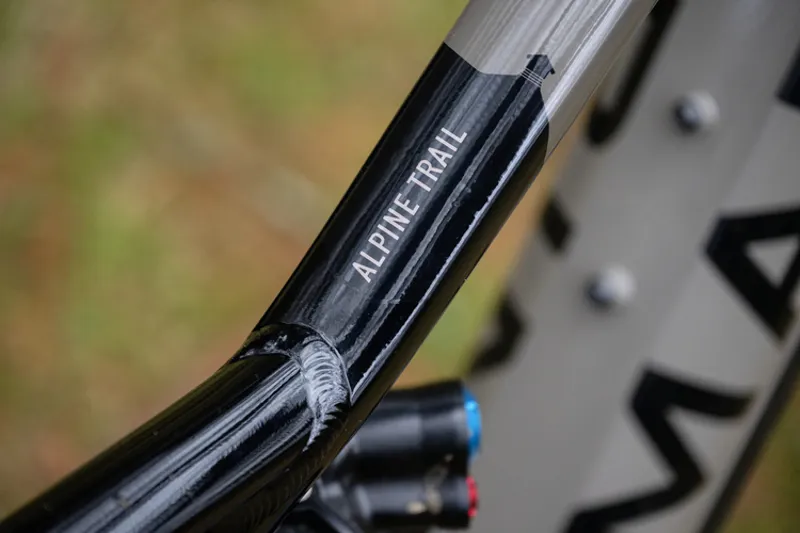 Marin Alpine Trail E2 Electric Mountain Bike - Tan/ Black-6