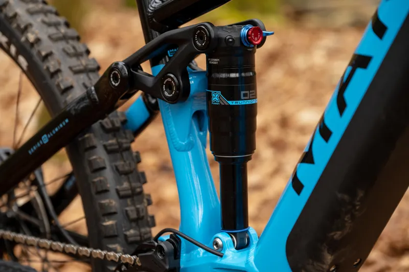 Marin Alpine Trail E Electric Mountain Bike - Blue/ Black-4