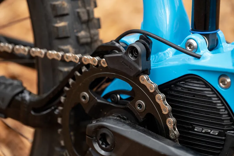 Marin Alpine Trail E Electric Mountain Bike - Blue/ Black-3