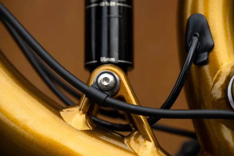 Marin Rift Zone 29 XR GX Full Suspension Mountain Bike - Champagne/ Brown-12