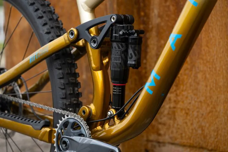 Marin Rift Zone 29 XR GX Full Suspension Mountain Bike - Champagne/ Brown-8