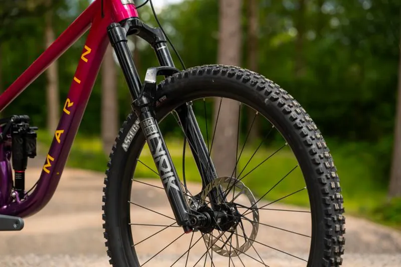 Marin Rift Zone 29 XR AXS Full Suspension Mountain Bike - Magenta/ Purple-7