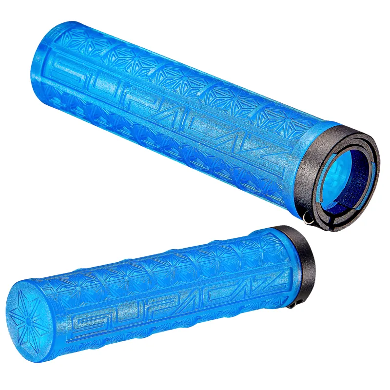 Supacaz Grizips Grips - Blue-1