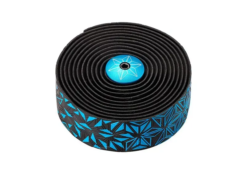 Supacaz Super Sticky Kush Star Fade Tape - Neon Blue/ Ano Blue-3
