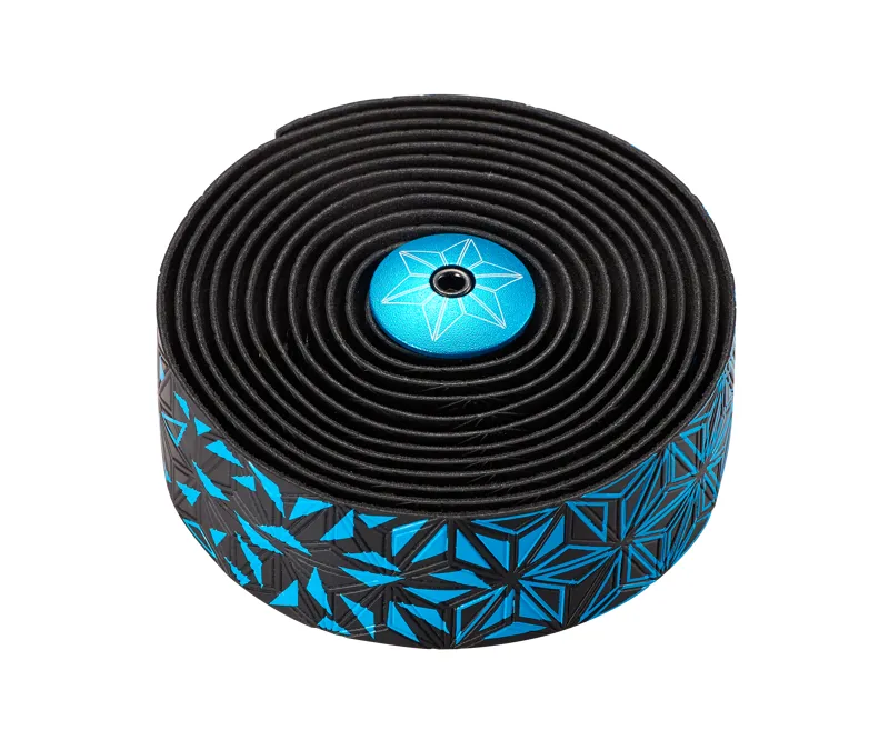 Supacaz Super Sticky Kush Star Fade Tape - Neon Blue/ Ano Blue-1