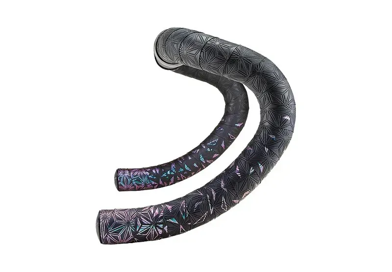 Supacaz Super Sticky Kush Star Fade Tape - Oil Slick/Ano Black