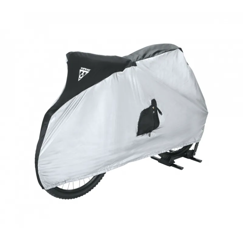 Topeak Bike Cover - MTB up to 26 Inch Wheel - Black/Silver