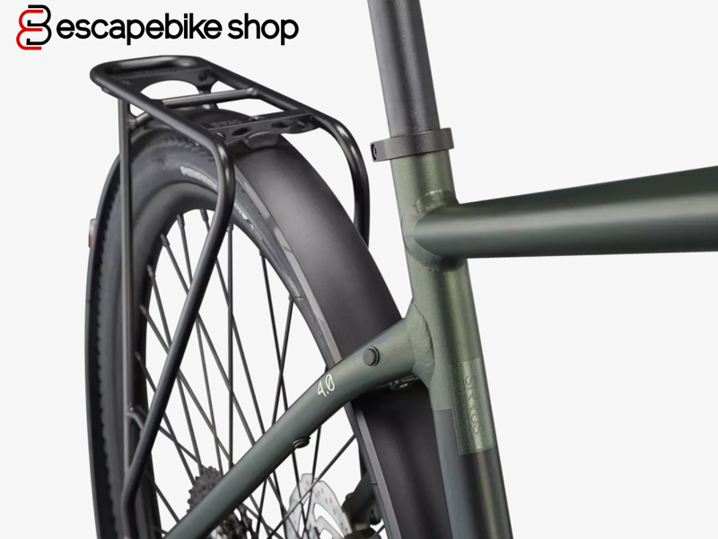 Specialized Sirrus X 4.0 EQ Hybrid Bike - Satin Oak Green/ Black-5