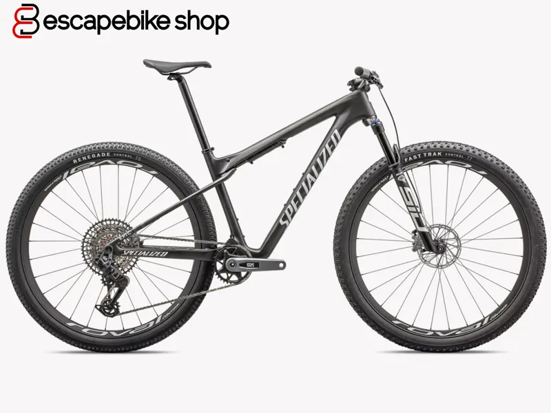 Specialized Epic World Cup Expert Mountain Bike - Satin Carbon/ White