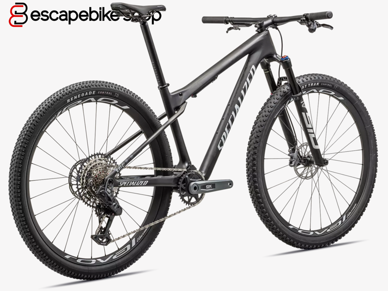 Specialized Epic World Cup Expert Mountain Bike - Satin Carbon/ White-2