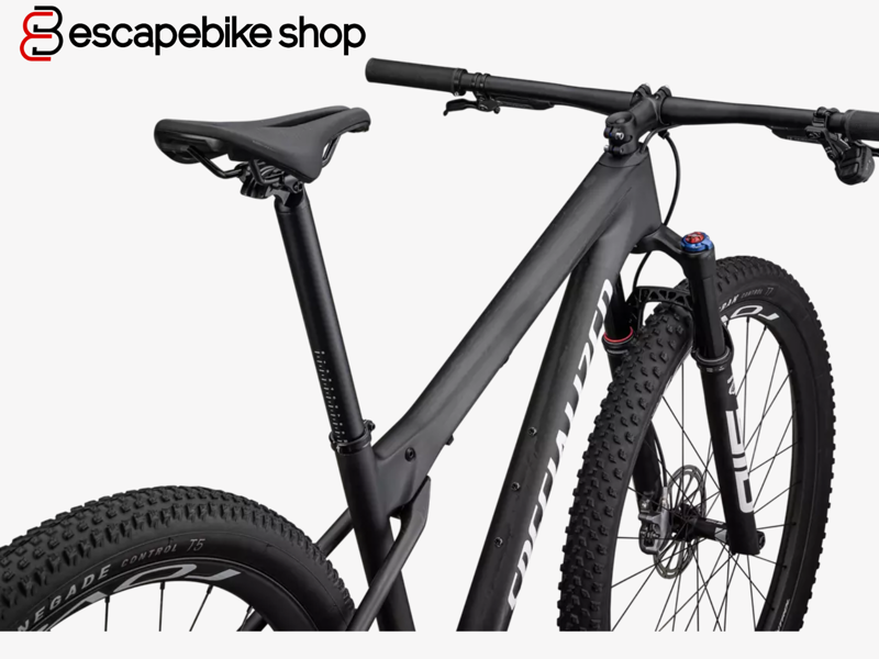 Specialized Epic World Cup Expert Mountain Bike - Satin Carbon/ White-3