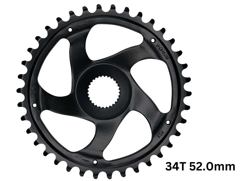 KMC Bosch Gen 4 Super Narrow Chainring - Black