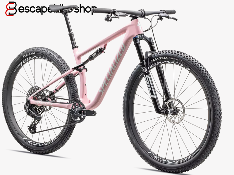 Specialized Epic Pro LTD Mountain Bike -  Desert Rose/ White Silver-1