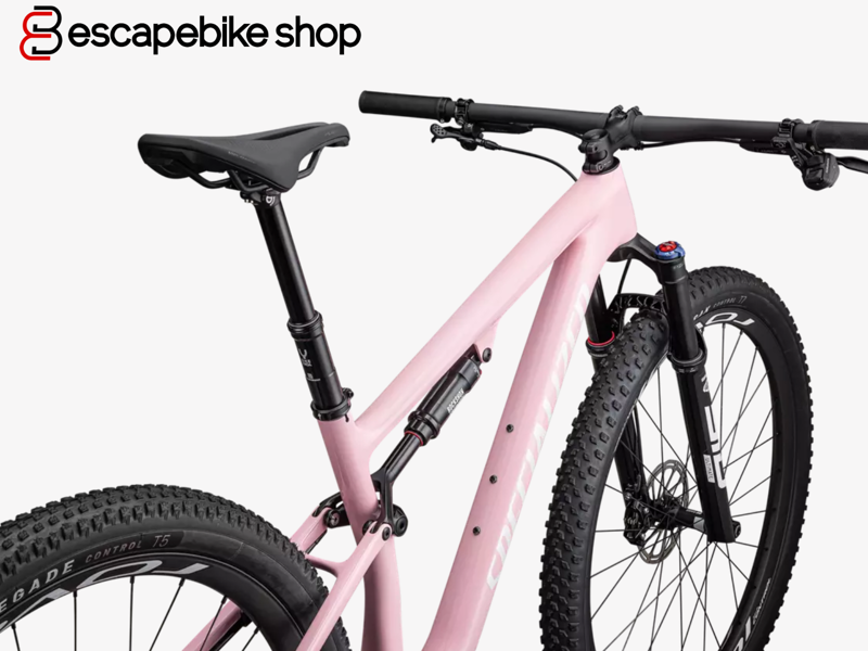 Specialized Epic Pro LTD Mountain Bike -  Desert Rose/ White Silver-3