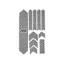 All Mountain Style Frame Guard Kit - Extra - Maze Grey