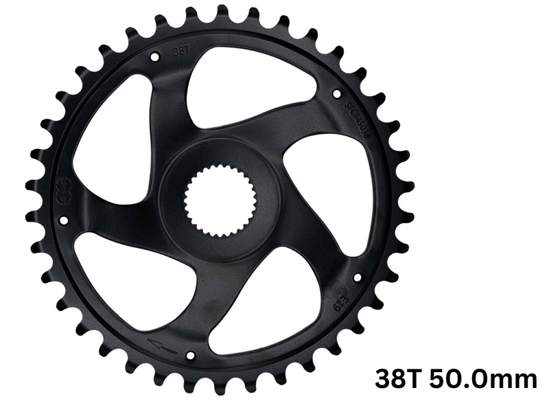 KMC Bosch Gen 4 Super Narrow Chainring - Black-2