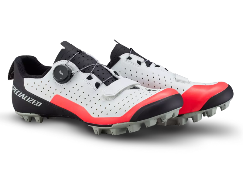 Specialized Recon 2.0 Gravel/ XC Clipless Shoe - Dune White/Vivid Pink-1