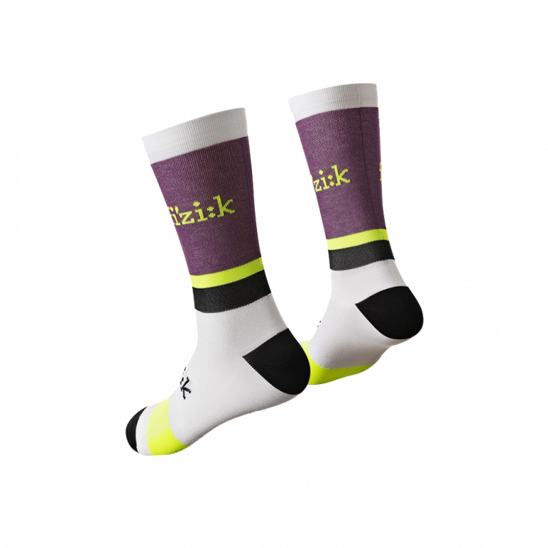Fizik Team Edition Cycling Socks in Black/White-4