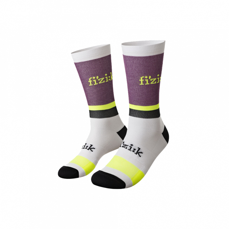 Fizik Team Edition Cycling Socks in Black/White-3