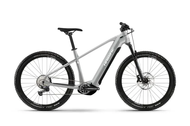 Haibike Alltrack 7 E.Mountain Bike - Gloss Urban Grey/ White