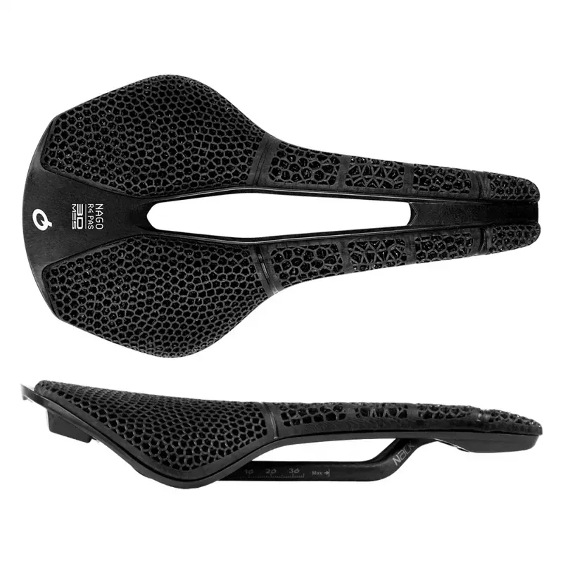Prologo Nago 137mm PAS/3D R4 Rail Saddle in Black