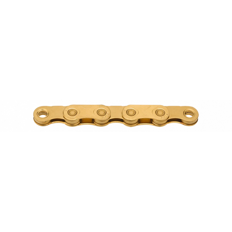 KMC X Flat 12/13-speed 126-link Chain in Gold