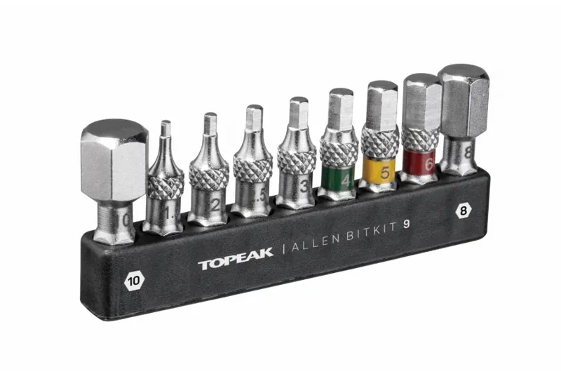 Topeak Allen Bitkit 9 Allen Key Bit Set