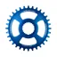 Burgtec Shimano Direct Mount Thick Thin Chainring - Deep Blue