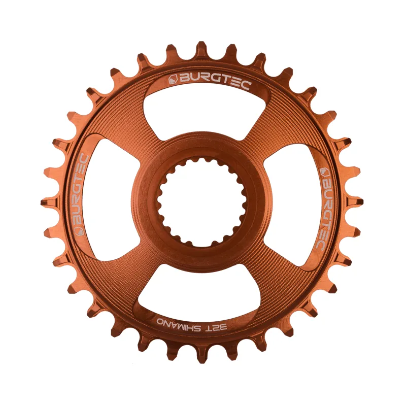 Burgtec Shimano Direct Mount Thick Thin Chainring - Kash Bronze