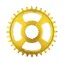 Burgtec Shimano Direct Mount Thick Thin Chainring - Burgtec Bullion Gold