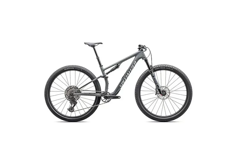 Specialized Epic 8 Comp Carbon Mountain Bike - Gloss Ashen Gray /White