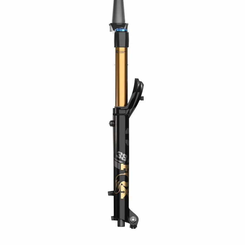 FOX 38 Factory GRIP X2 Suspension Fork - Shiny Black-2