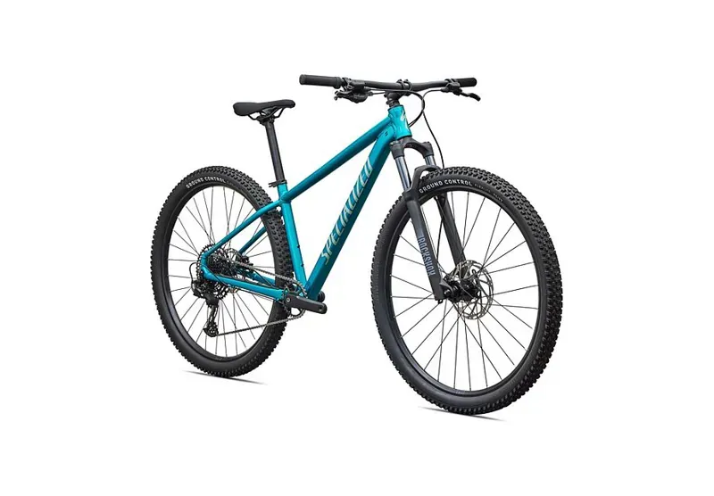 Specialized Rockhopper Comp Mountain Bike - Gloss Teal Tint Aluminium-1