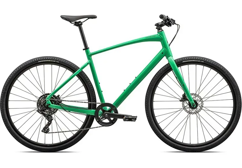 Specialized Sirrus X 2.0 Hybrid Bike - Gloss Electric Green/ Smoke