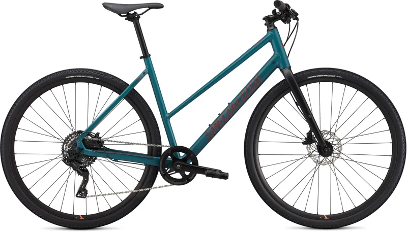 2021 Specialized Sirrus X 2.0 Step Through Hybrid Bike in Blue