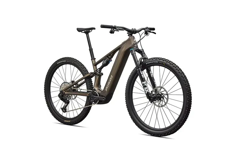 Specialized Turbo Levo R Comp E.Mountain Bike  - Gloss Gunmetal/ White-2
