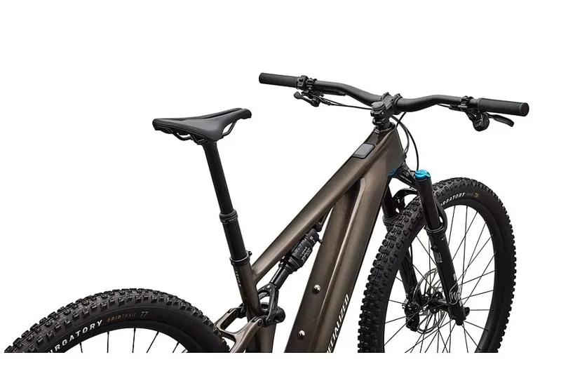 Specialized Turbo Levo R Comp E.Mountain Bike  - Gloss Gunmetal/ White-4