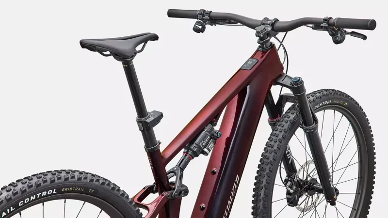 Specialized Turbo Levo R Pro eMountain Bike - Gloss Black Red Chameleon-3