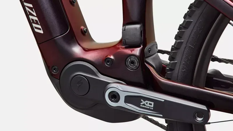 Specialized Turbo Levo R Pro eMountain Bike - Gloss Black Red Chameleon-6