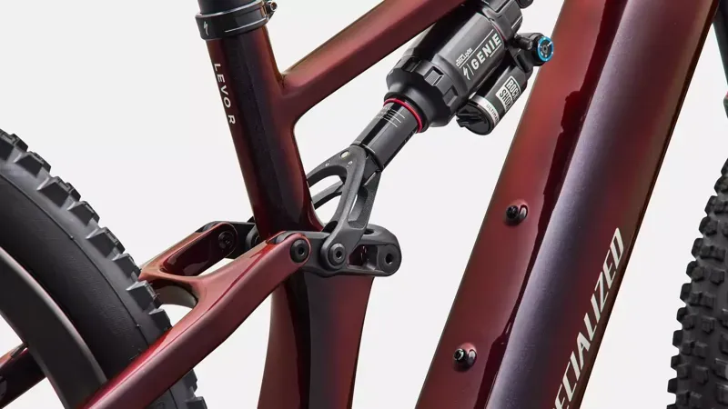 Specialized Turbo Levo R Pro eMountain Bike - Gloss Black Red Chameleon-7