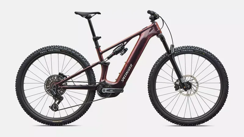Specialized Turbo Levo R Pro eMountain Bike - Gloss Black Red Chameleon