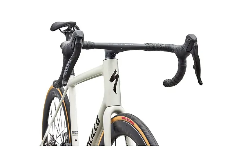 Specialized Aethos 2 Pro SRAM Force AXS Road Bike - Birch/ Stallion Metallic-5